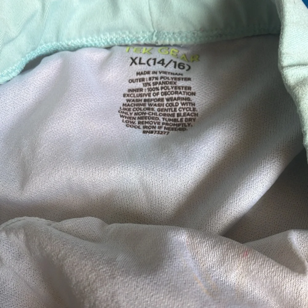 FINAL MARKDOWN Colorful girls tek gear Shorts xl
